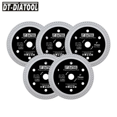 3" Fliese schneiden Diamant-Trennscheibe Mini-Sägeblatt Marmor Keramik Porzellan - Bild 1 von 4