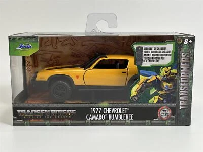 Transformers Rise Of The Beasts 1977 Camaro Bumblebee 1:32 Jada 253112008 34258 - Image 1 of 4