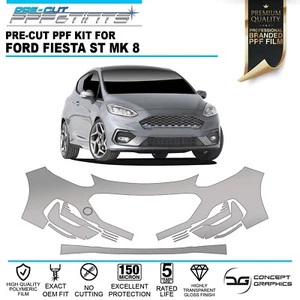 Kit de película protectora de pintura PPF con sujetador transparente frontal de 24" para Ford Fiesta ST MK8 - Imagen 1 de 3