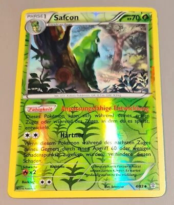 Safcon # 4/83 Uncommon Reverse Holo Generationen 2016 Pokemon DE N.Mint to Mint - Bild 1 von 3