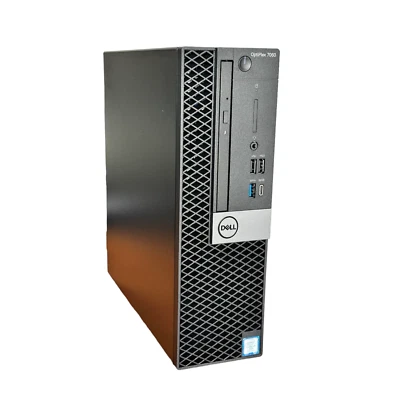 Dell Optiplex 7060 Core i7-8th Gen 2TB NVMe 64GB RAM Desktop PC WIFI Windows 11 - Image 1 of 4