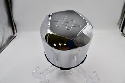 Nueva tapa central de rueda personalizada cromada Helo Maxx 791B142L 8 orejetas HE791 5" de alto Foto 1 de 4