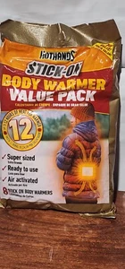 HotHands SUPER SIZE Körperwärmer mit Kleber natürliche geruchlose Wärme - Bild 1 von 3
