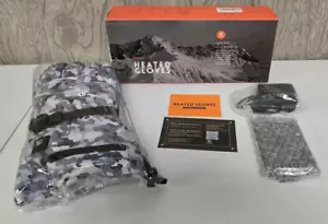 Guanti da sci invernali moto riscaldati elettrici JS Lifestyle 7,4 V 3000 mAh blu mimetico - Foto 1 di 14