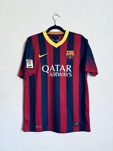 FC Barcelona Home Football Shirt Jersey 2013-2014 Nike M 532822-413 - Foto 1 di 9