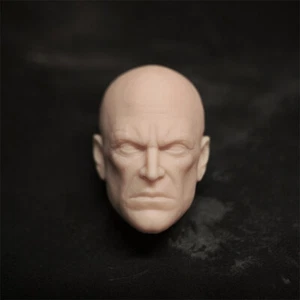 Blank 1/10 Scale Star Wars Darth Bane Head Sculpt Unpainted Fit 7" Neca Figure - Picture 1 of 3