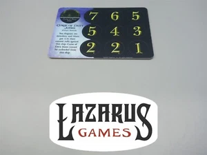 Pirates CSG: Curse of Davy Jones fichas de tesoro únicas (Wizkids) - Imagen 1 de 4