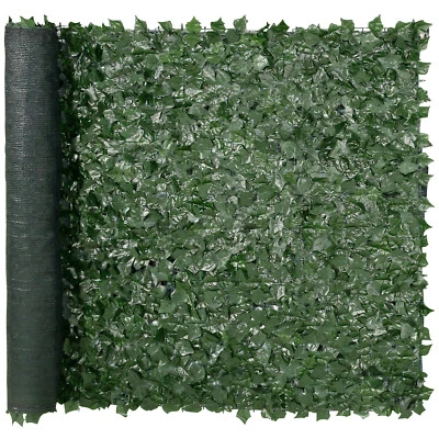 VEVOR Recinzione siepe giardino con foglie di edera artificiale 1500x2490 mm - Immagine 1 di 4