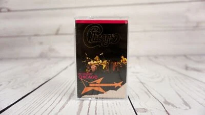 Vintage Cassette Tape CHICAGO In Concert Made In Holland Black Cassette 1205 - Image 1 of 3