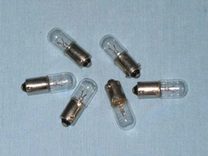 # 44 ~ LAMPADA QUADRANTE / LAMPADINA ~ T-3 -1/4 ~ 6,3 V ~ 0,25 A ~ BASE A BAIONETTA ~ (Qty-6) - Foto 1 di 1