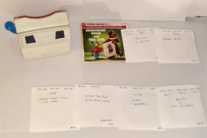 GAF View-Master Rot/Weiß/Blau Betrachter 21 Rollen Original Cartoons - Bild 1 von 5