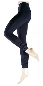 Falke ~ PLEATS ~ ruched leggings BNWT navy blue Small £69 - Picture 1 of 1