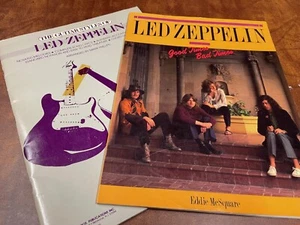 2 Led Zeppelin books Good Times Bad Times & Guitar music chords/scores VG  - Bild 1 von 5