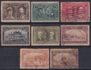 F-EX53745 CANADÁ 1908 QUEBEC CENTENARIO USADO ALTO VALOR - Imagen 1 de 2
