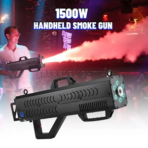 Paidun 1500W 6LED Hand Rauch Nebel Effekt Maschine Bühne Fogger Disco Bar Club - Bild 1 von 11