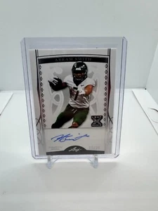 Abram Smith 2022 Leaf Trinity Silver RC Auto /99 #BA-AS1 Baylor Bears - Picture 1 of 2