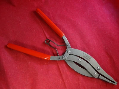 WILDE TOOL G705.NP 10”Straight Compound Lock Ring Pliers Snap Retaining USA Made - Image 1 of 4