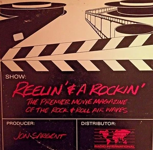 3/86 REELIN & ROCKIN, ROCK IN THE MOVIES, SUPER RARE 1ST SHOW, INTERVIEWS - Picture 1 of 6