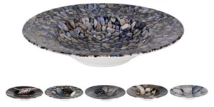 6x PASTA RISOTTO plates bowls 28cm APOLO STONE ASSORTED DESIGNS - Picture 1 of 1