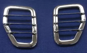 Chrome covers for original orange side indicator turn signal Hummer H3!!NEW!! - Picture 1 of 2