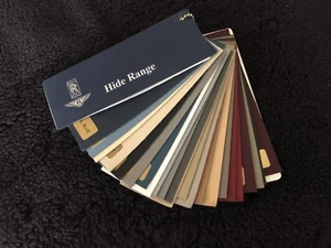 Rolls-Royce Bentley Silver Spur Azure 1996-99 Connolly Hide Leather Selector OEM - Picture 1 of 7