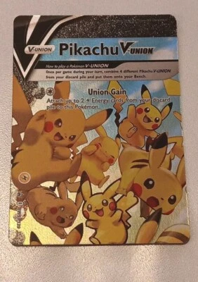 Pikachu V-Union SWSH139 SWSH: Sword & Shield Promo Cards Holo - Image 1 of 4