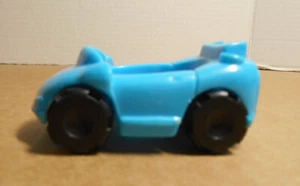 Fisher Price Little People 1995 Chunky Blue Car Vehicle Action Ramp Garage O25 - Picture 1 of 5