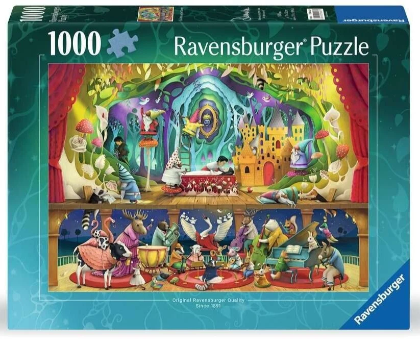 Rompecabezas Ravensburger Demelsa Haughton Blancanieves y los 7 Gnomos 1000 piezas - ¡Nuevo! Foto 1 de 1