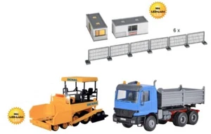 Kibri H0 set vari cantiere/agricoltura/costruzioni ferroviarie/nuovo e scatola originale - Foto 1 di 9
