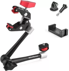 Durable 11'' Magic Arm and Super Clamp Kit - Perfect for Vlogging & Shooting - Picture 1 of 11