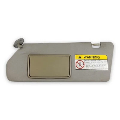 1997-1999 Mitsubishi Montero Sport Driver Left Side Sun Visor Gray - Image 1 of 4