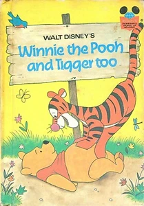 WINNIE THE POOH AND TIGGER TOO 1975 Disney Hardback Book 77b - Foto 1 di 8