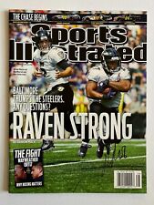 Ray Rice Baltimore Ravens Football Autographed Sports Illustrated 9/19/12 NL