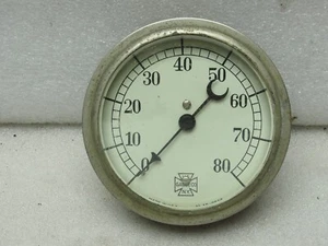 Vintage US Gauge Co NY 80 lbs 3 1/2" Pressure Gauge AD-2933 Made in USA. - Picture 1 of 5