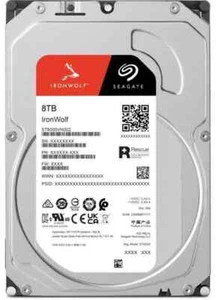 DYSK TWARDY 3,5" SEAGATE IRONWOLF ST8000VN002 8TB 5400 OBR./MIN SATA III - Zdjęcie 1 z 3