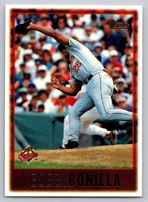 1997 Topps #374 Bobby Bonilla - Image 1 of 2