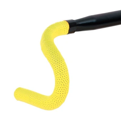 Nastro manubrio MVTEK EOLO SOFT forato 3mm in PU+EVA giallo fluo - Immagine 1 di 2