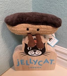 Jellycat Authentic Etienne Eclair Pastry Patisserie Soft Plush New With Tags - Picture 1 of 4