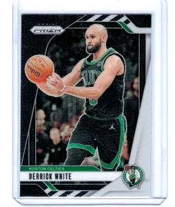 2024-25 Panini Prizm Derrick White White Tiger Stripe #66 Case Hit SSP - Bild 1 von 1