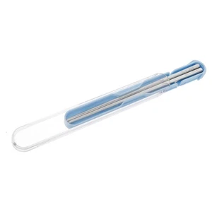 Reusable Metal Chopsticks With Case Stainless Steel Chopsticks Travel - Picture 1 of 12