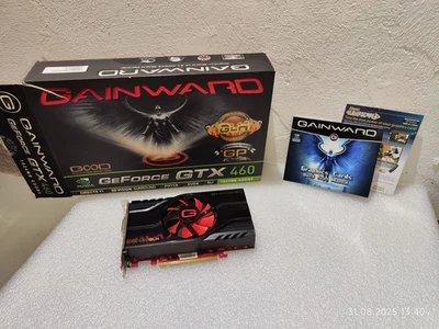 Gainward GeForce GTX 460 GLH 1gb OVP getestet Sammlerauflösung  - Image 1 of 4