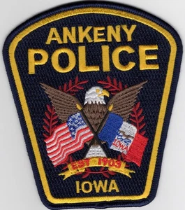 Parche de policía Ankeny Iowa IA - Imagen 1 de 1
