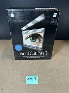 Apple Final Cut Pro 3 ACADEMIC With 2 Licenses Ships Fast!!! - Picture 1 of 10