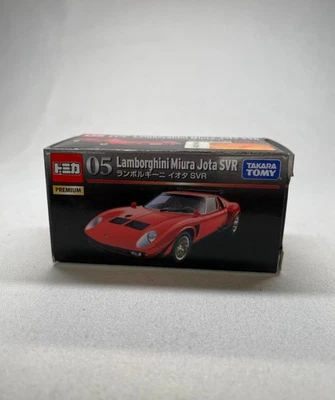 Lamborghini Miura Jota SVR Tomica Premium TP05 escala 1:64 Foto 1 de 4