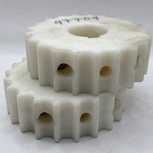 2 System Plast 12543-1470 Split Sprockets 1-5/8” Bore 21 Teeth 1-5/8” Long - Picture 1 of 6