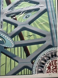PHISH /CAMDEN 2004 FRAMED POSTER LIMITED EDITION 175/1000 - Picture 1 of 9
