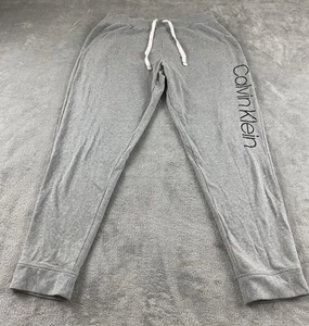Calvin Klein Women’s Sleep Wear L. Gray Drawstring Elastic Waist C15 - Picture 1 of 12