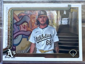 2025 Topps Series 2 - #445 Joey Estes Golden Mirror - Picture 1 of 2