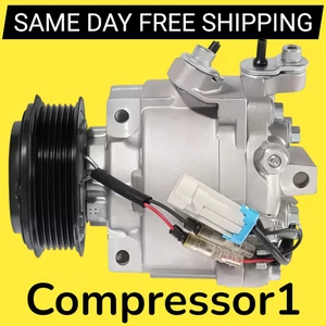 AC Compressor For Chevy Sonic 1.8L 2013 2014 2015 2016 2017 2018 - Picture 1 of 3