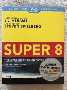 Super 8 BLU RAY + DVD with Sleeve Movie Good Condition - Picture 1 of 7